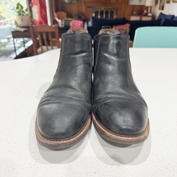 Florsheim Chalet Mens Size 13 Black Plain Toe Chelsea Boots Outdoors 11964-010 - Picture 2 of 8